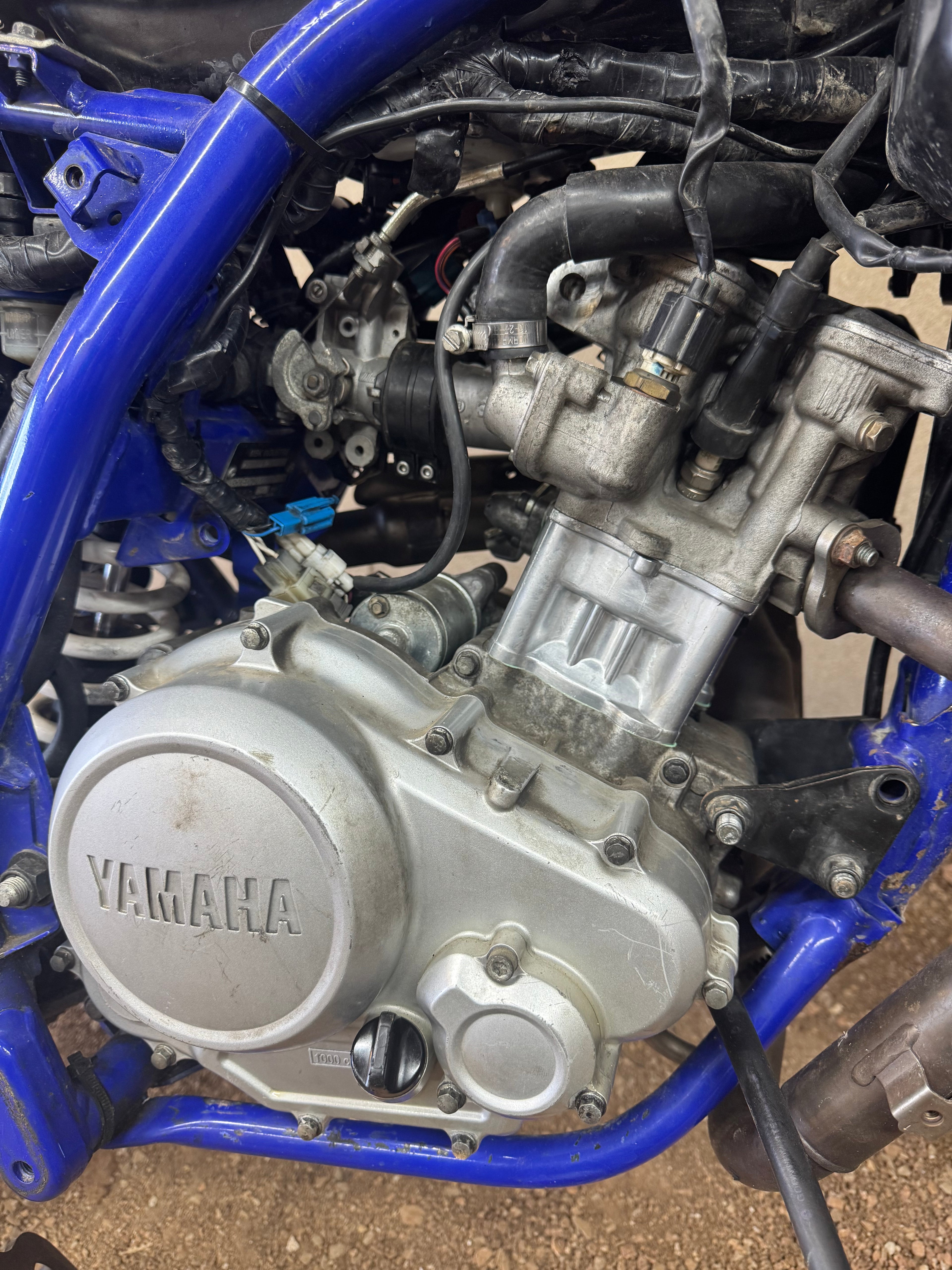 Moteur Yamaha 125 WR X, YZF R125 Phase 1