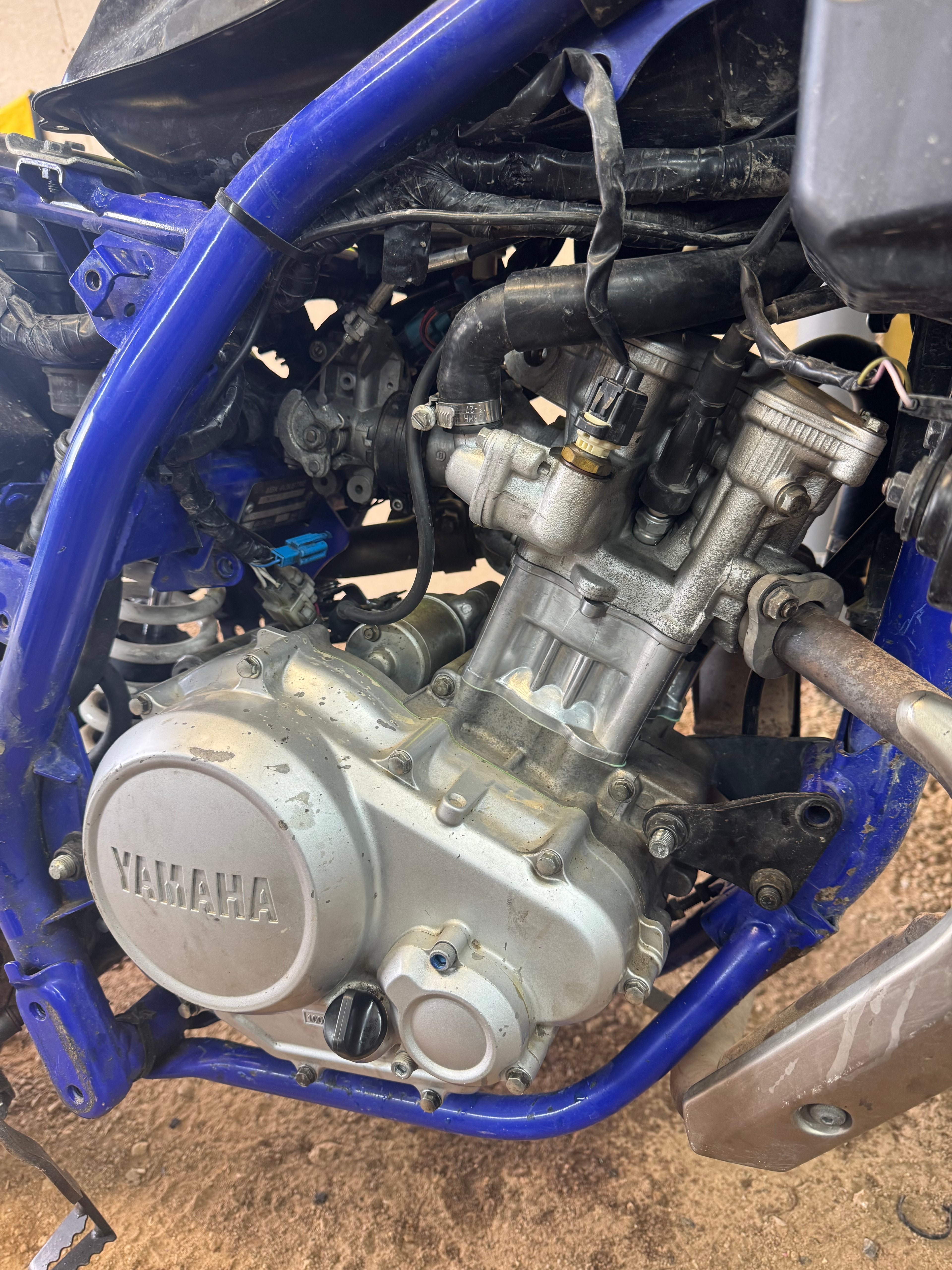 Moteur Yamaha 125 WR X, YZF R125 Phase 1
