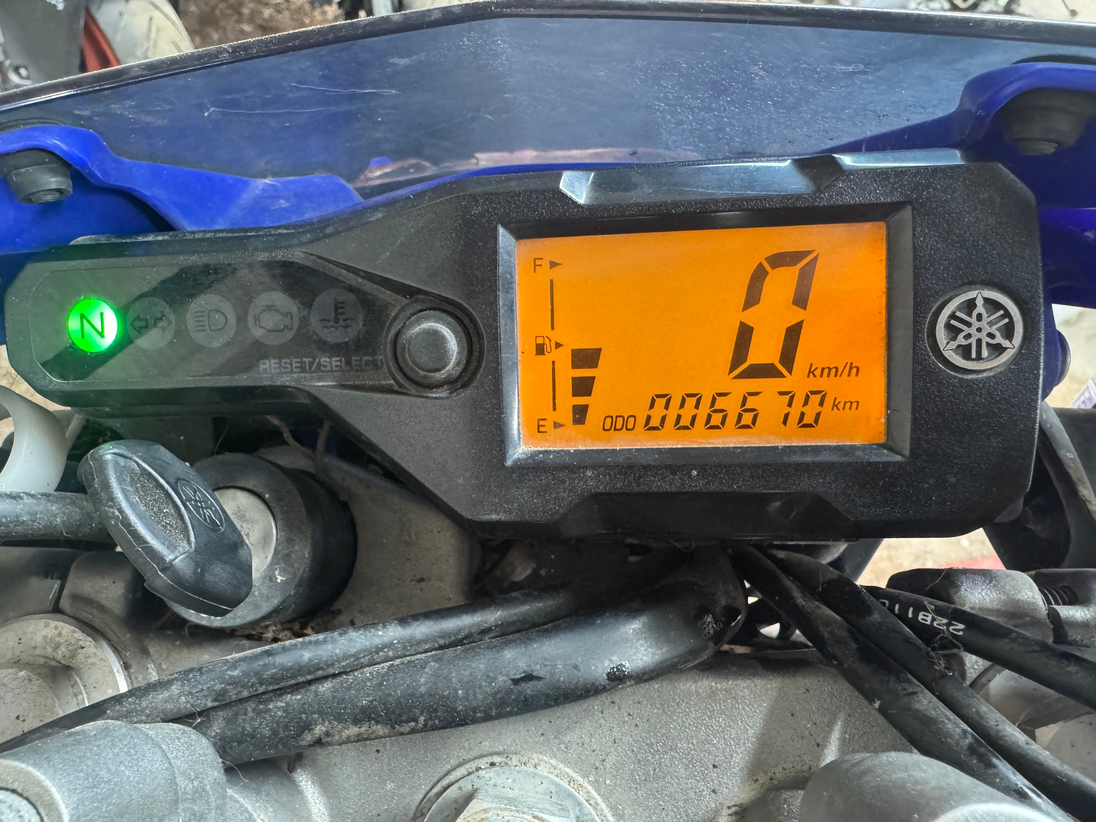 Compteur Yamaha 125 WRX