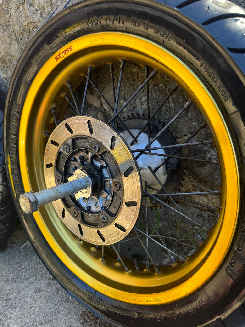 Jeu de roues Yamaha 125 WR X