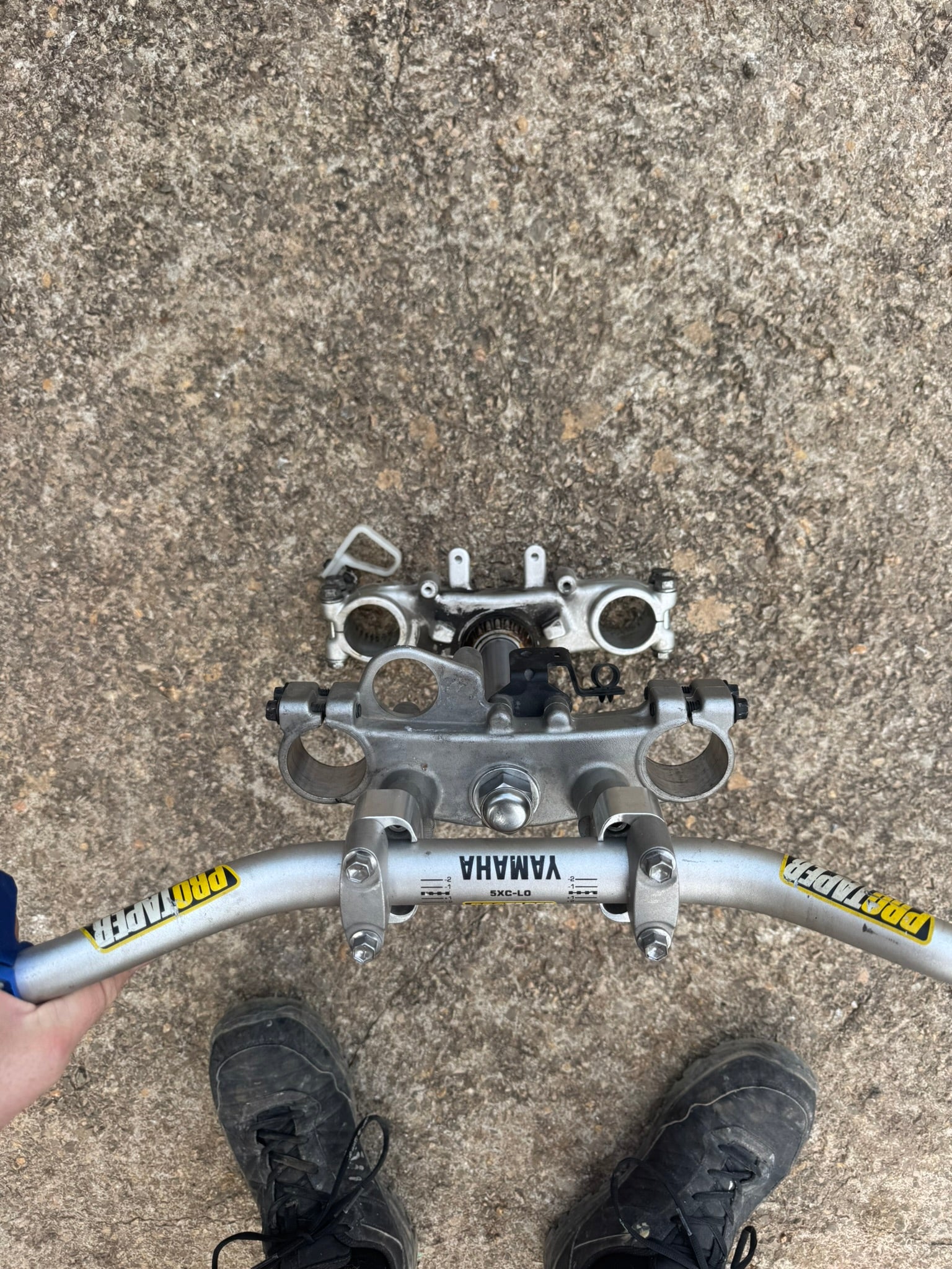 Te de fourche Yamaha 125 WR X