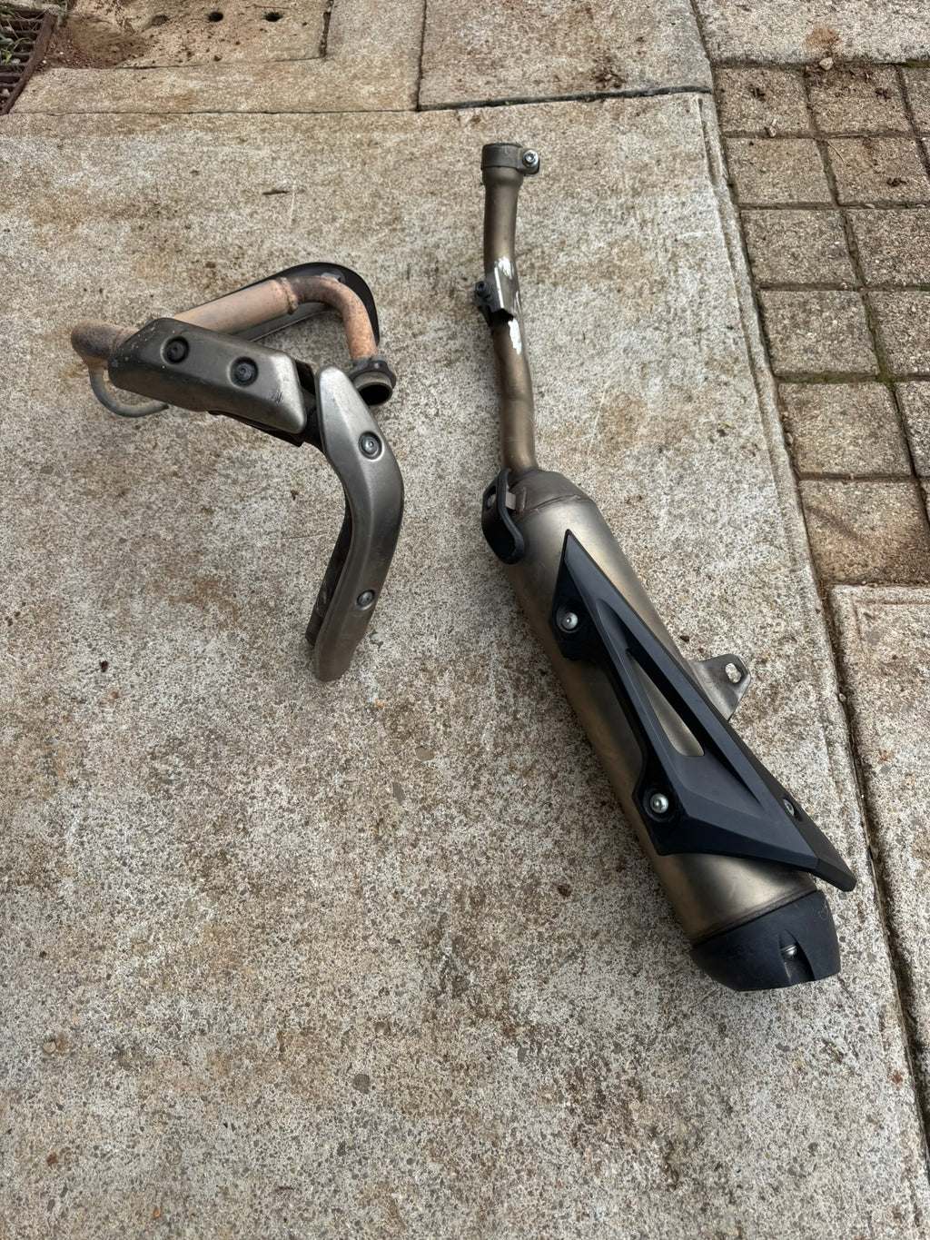 Ligne d'échappement Origine Yamaha 125 WRX, WR R