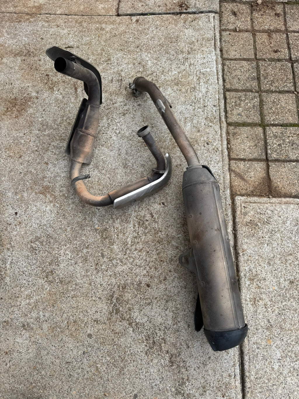 Ligne d'échappement Origine Yamaha 125 WRX, WR R