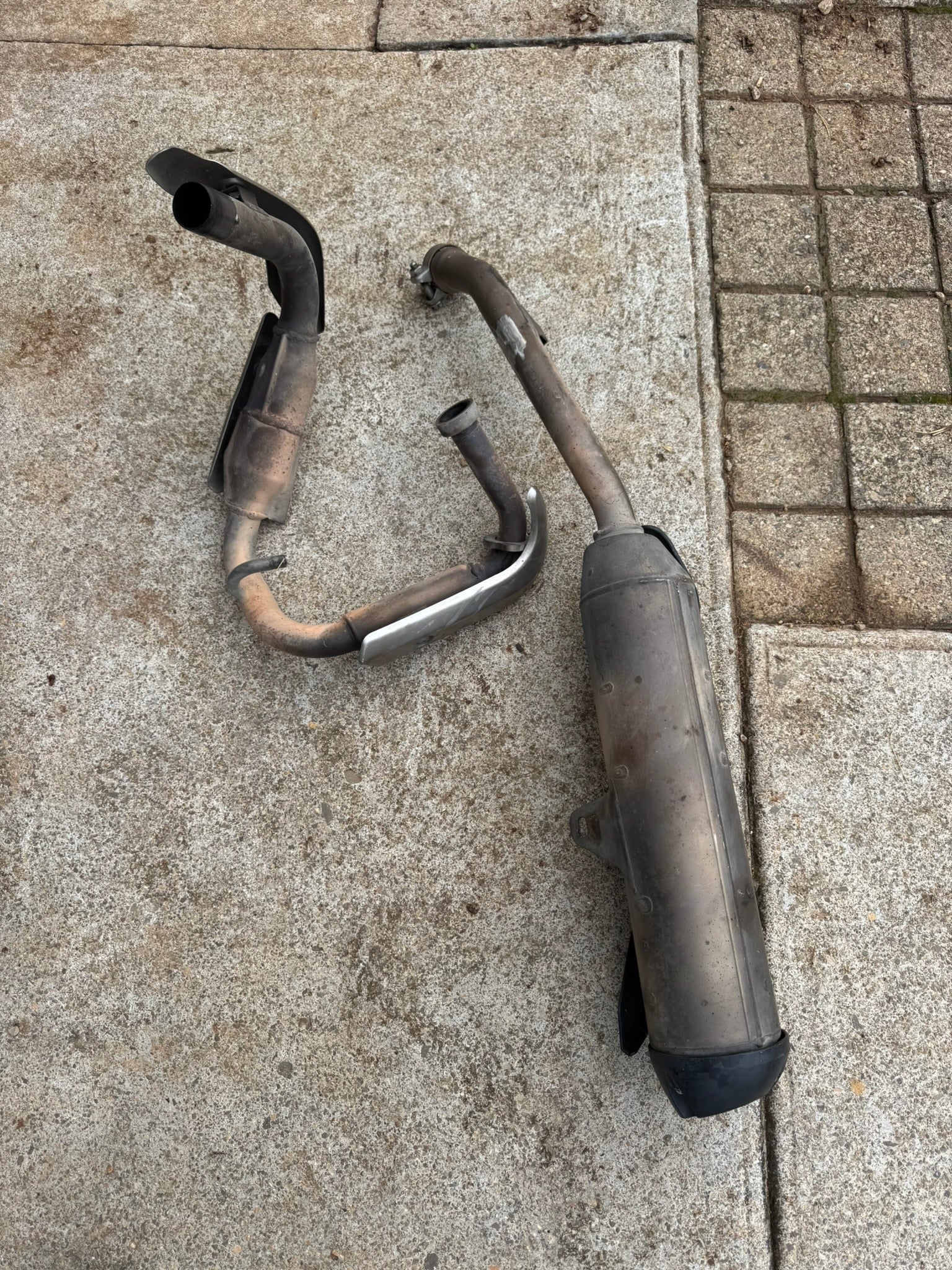 Ligne d'échappement Origine Yamaha 125 WRX, WR R