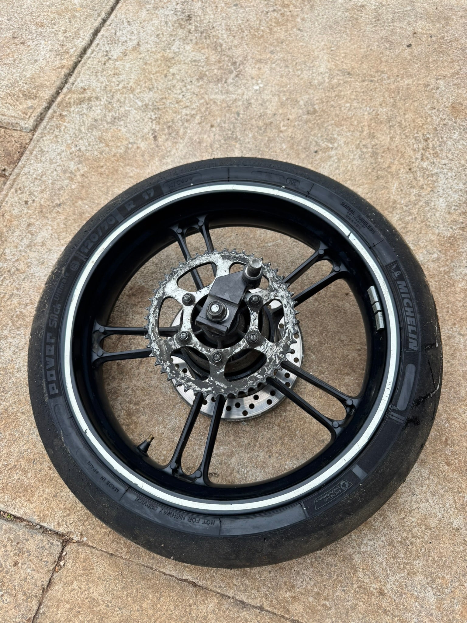 Roue Arrière Yamaha YZF R125 Phase 1